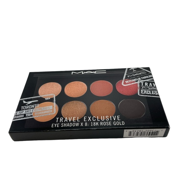 MAC Cosmetics Other - MAC TRAVEL EXCLUSIVE EYESHADOW PALETTE IN 18K ROSE GOLD